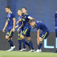 Dinamo - Ferencvaros, slavlje gola