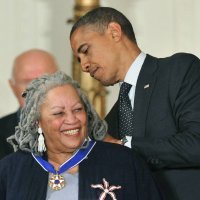 Toni Morrison i Barack Obama