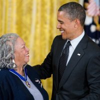Toni Morrison i Barack Obama