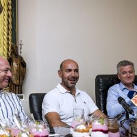 Župan Goran Pauk, izbornik Ivica Tucak, gradonačelnik Šibenika Željko Burić