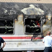 Zapalio se putnički vagon na željezničkoj stanici na Tomislavovom trgu