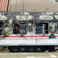 Zapalio se putnički vagon na željezničkoj stanici na Tomislavovom trgu