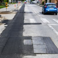 Oštećeni uspornici u ulici Dragutina Golika u Zagrebu