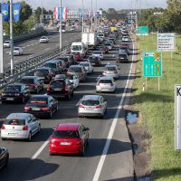 Gužve u smjeru mora na naplatnoj postaji Lučko