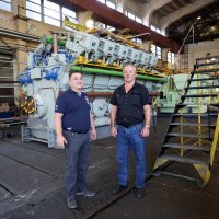 Dizelski motor iz nuklearne elektrane Smolensk stigao na remont