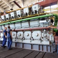 Dizelski motor iz nuklearne elektrane Smolensk stigao na remont