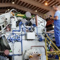 Dizelski motor iz nuklearne elektrane Smolensk stigao na remont