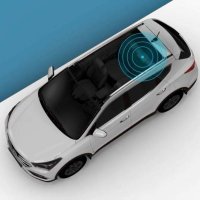 Hyundai Santa Fe - ultrazvučni senzorski sustav za putnike na stražnjim sjedalima
