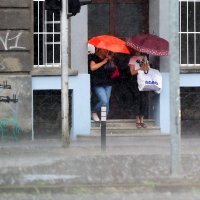 Grmljavinsko nevrijeme s kišom u Zagrebu