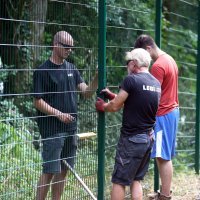 Postavljanje ograde na slovenskoj granici