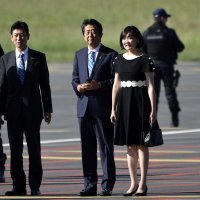 Japanski premijer Shinzo Abe sa suprugom Akie