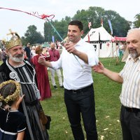 Koprivnica: Bernardić sa suradnicima posjetio Renesansni festival