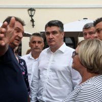 Varaždin: Predsjednički kandidat Zoran Milanović posjetio je Špancirfest