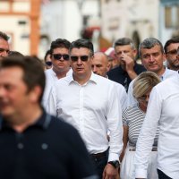 Varaždin: Predsjednički kandidat Zoran Milanović posjetio je Špancirfest