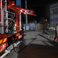 Požar na stadionu u Zaprešiću