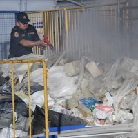 Požar na stadionu u Zaprešiću