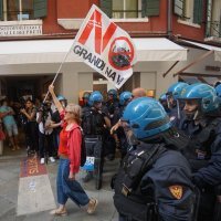 Prosvjed protiv kruzera u Veneciji