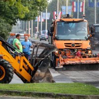 Počeli radovi na obnovi zapadnog kolnika Ulice Savezne Republike Njemačke