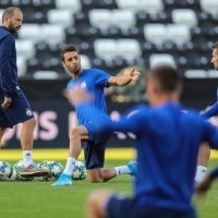 Dinamo odradio trening u Trondheimu