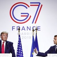 Trump i Macron