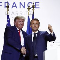 Trump i Macron