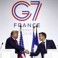 Trump i Macron