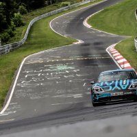 Porsche Taycan prototip na stazi Nürburgring Nordschleife