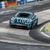 Porsche Taycan prototip na stazi Nürburgring Nordschleife