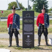Otkrivanje spomenika HRT-ovom snimatelju Žarku Kaiću