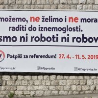Referendumska inicijativa '67 je previše'
