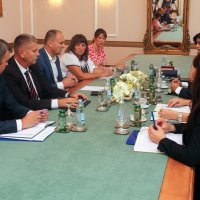 Radni sastanak župana Ivana Anušića i ministra uprave Ivana Malenice