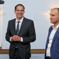 Radni sastanak župana Ivana Anušića i ministra uprave Ivana Malenice