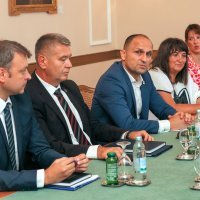 Radni sastanak župana Ivana Anušića i ministra uprave Ivana Malenice