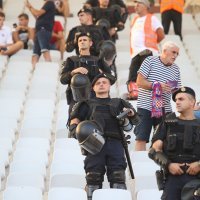 Atmosfera na tribinama pred početak utakmice HNK Hajduk i GNK Dinamo