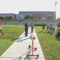 Konferencija za novinare s bacačima kugle povodom Hanžekovićevog memorijala