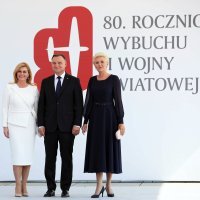 Kolinda Grabar-Kitarović i predsjednik Poljske Andrzej Duda i njegova supruga Agata Kornhauser-Duda
