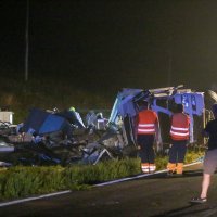 Sudar kamiona i automobila kod Cerovca Vukmanićkog