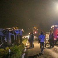 Sudar kamiona i automobila kod Cerovca Vukmanićkog