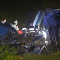 Sudar kamiona i automobila kod Cerovca Vukmanićkog