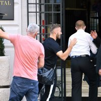 Okupljanje hrvatske nogometne reprezentacije u Zagrebu