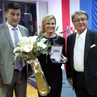 Damir Škaro, KOlinda Grabar Kitarović, Ćiro Blažević