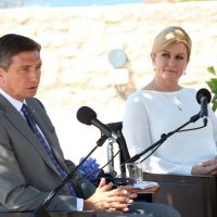 Kolinda Grabar-Kitarović, Borut Pahor