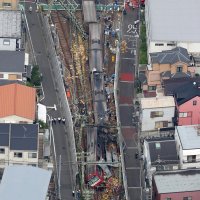 Sudar vlaka i kamiona u japanskoj Yokohami