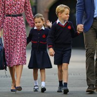 Princeza Charlotte i princ George odlazak u školu