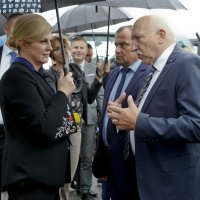 Predsjednica Kolinda Grabar-Kitarović na sajmu u Gudovcu
