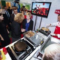 Predsjednica Kolinda Grabar-Kitarović na sajmu u Gudovcu