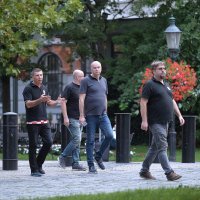 Hrvatski navijači u Trnavi uoči utakmice protiv Slovačke