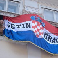Hrvatski navijači u Trnavi uoči utakmice protiv Slovačke