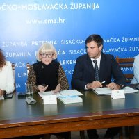 Radni sastanak dožupana Ivana Celjaka s ministricom demografije Vesnom Bedeković