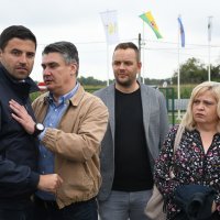 Zoran Milanović i Davor Bernardić obišli Međunarodni jesenski bjelovarski sajam